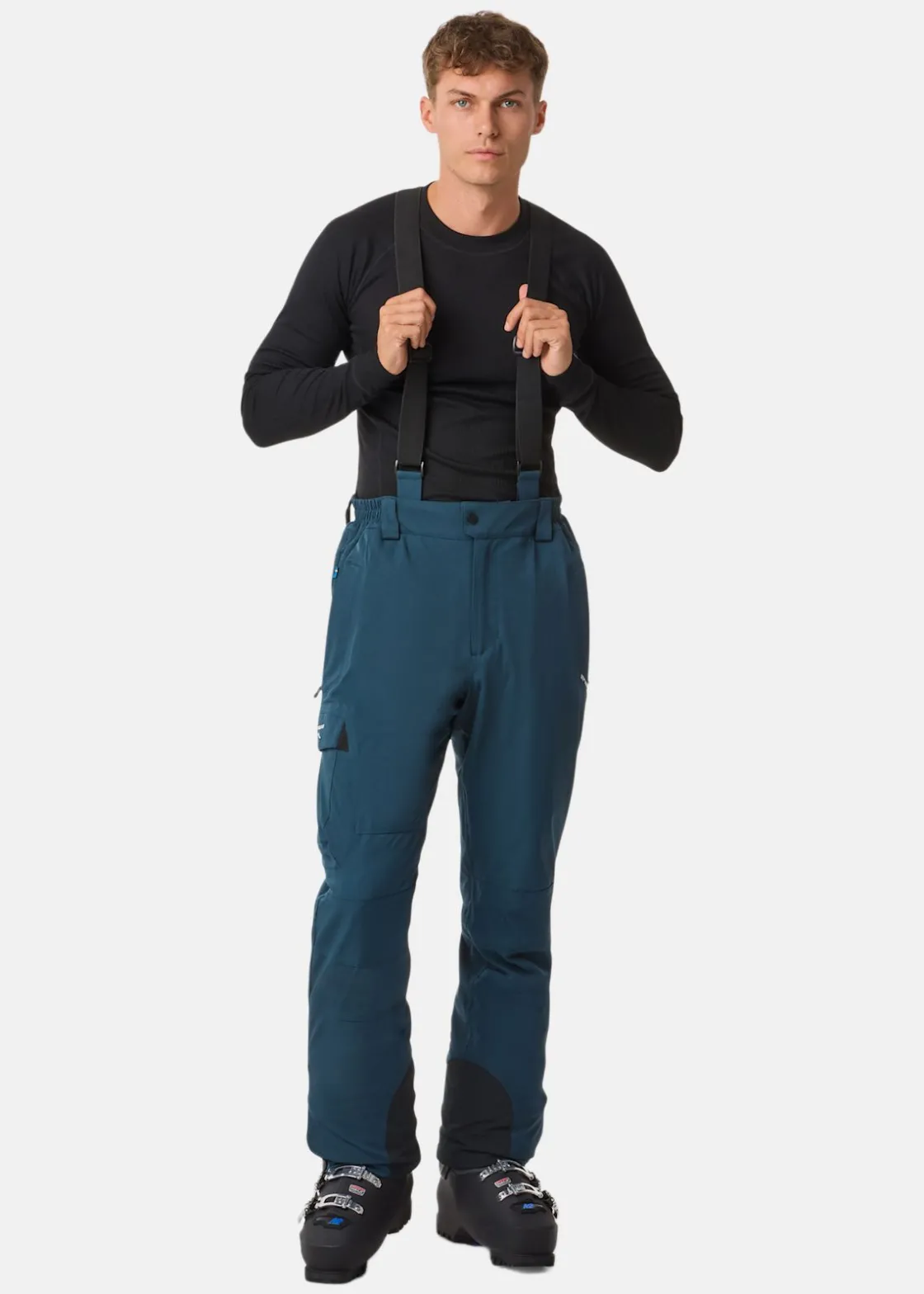 Swedemount St. Anton Ski Pants Dk. Steel Green/Black