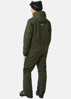 Online Swedemount St. Anton Skisuit Dk. Olive Green/Burned Orange