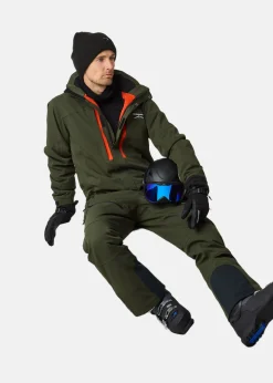 Online Swedemount St. Anton Skisuit Dk. Olive Green/Burned Orange