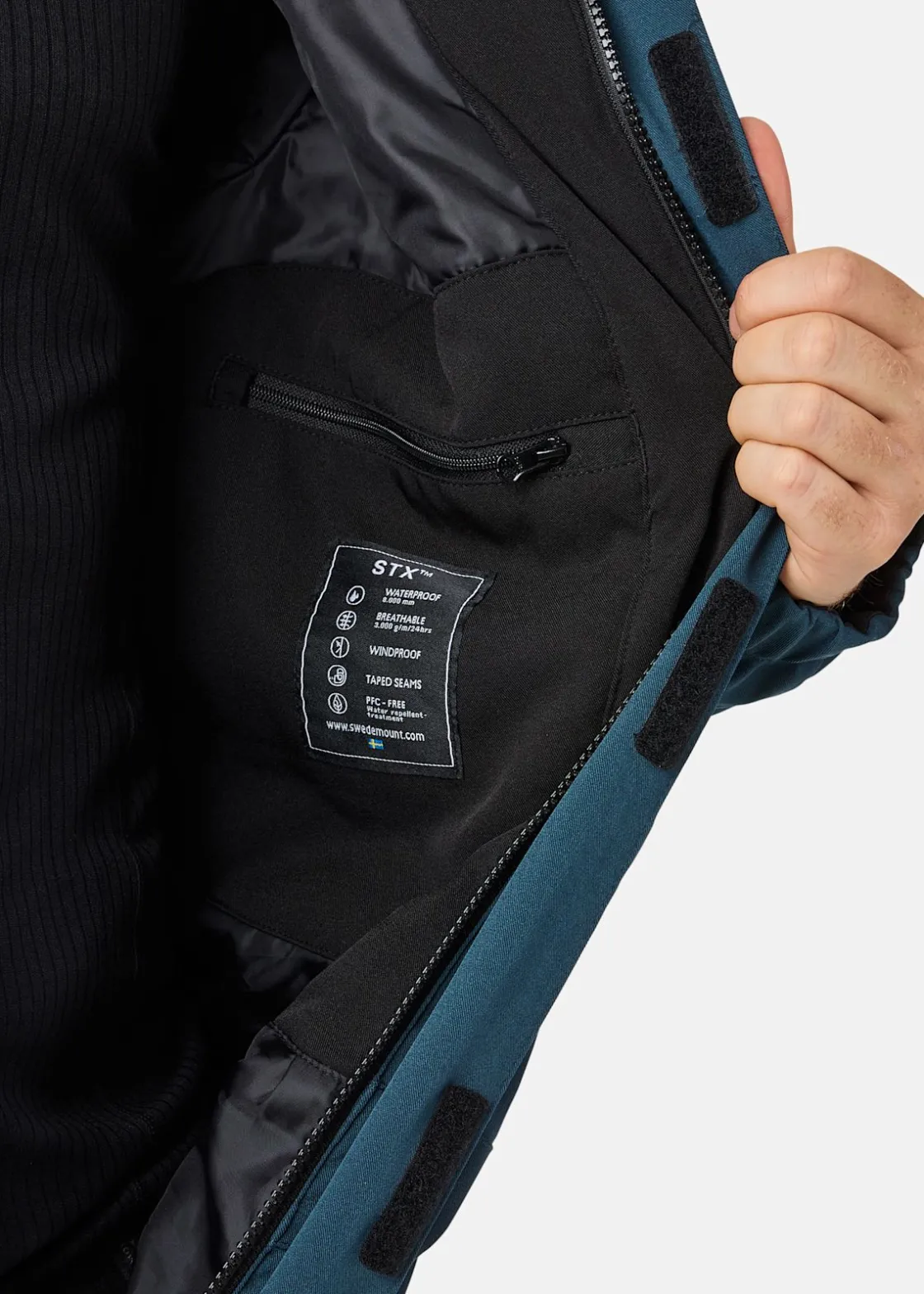 Sale Swedemount St. Anton Skisuit Dk. Steel Green/Black