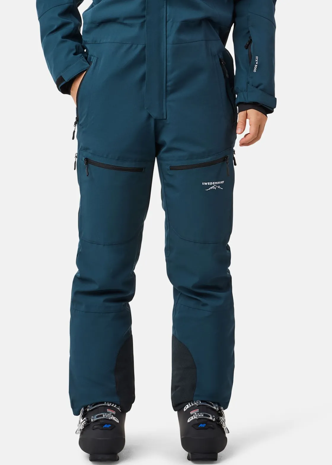 Sale Swedemount St. Anton Skisuit Dk. Steel Green/Black