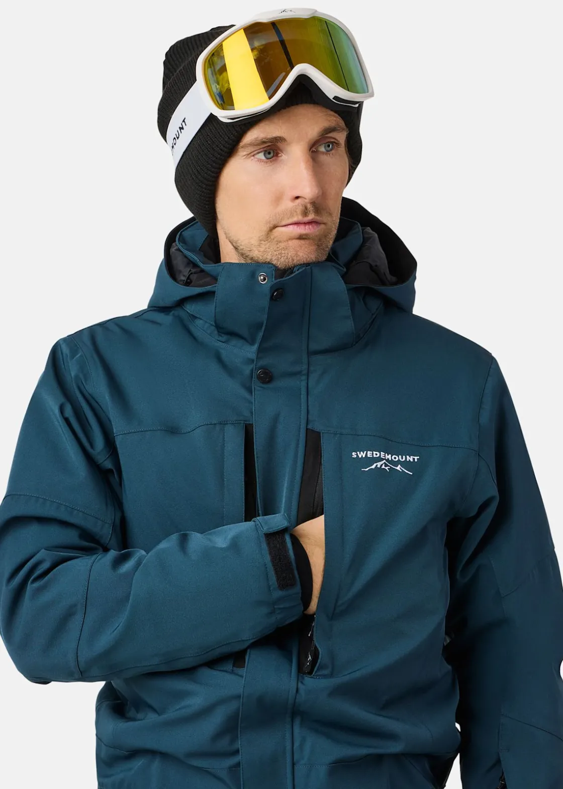 Sale Swedemount St. Anton Skisuit Dk. Steel Green/Black