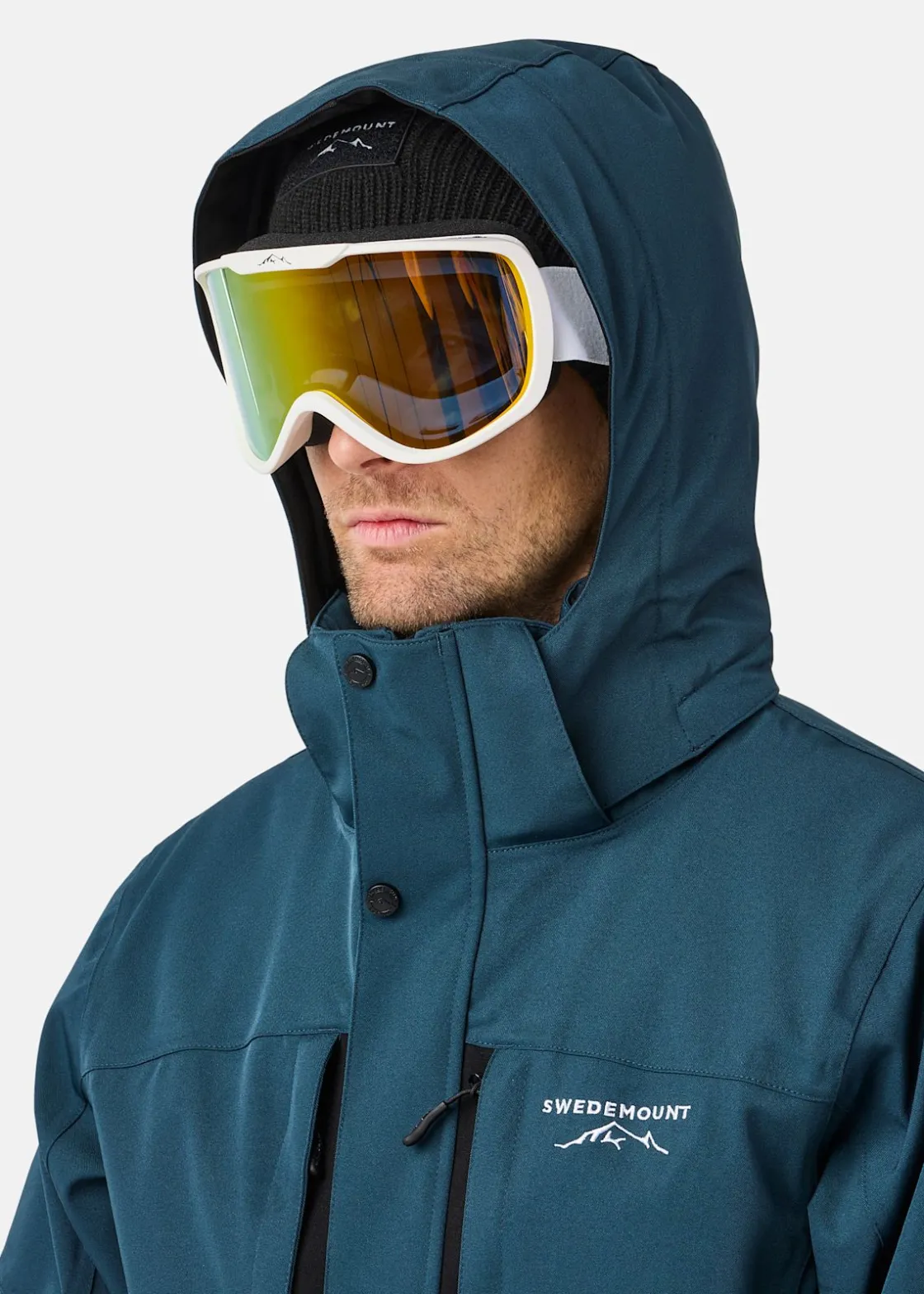 Sale Swedemount St. Anton Skisuit Dk. Steel Green/Black
