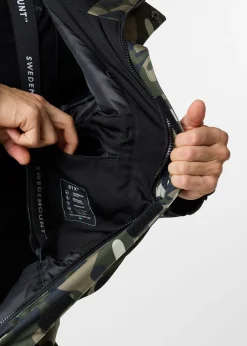 Clearance Swedemount St. Anton Skisuit Green Camouflage/Black