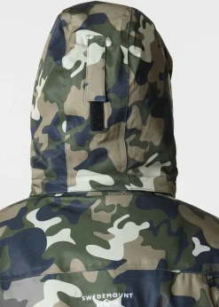 Clearance Swedemount St. Anton Skisuit Green Camouflage/Black