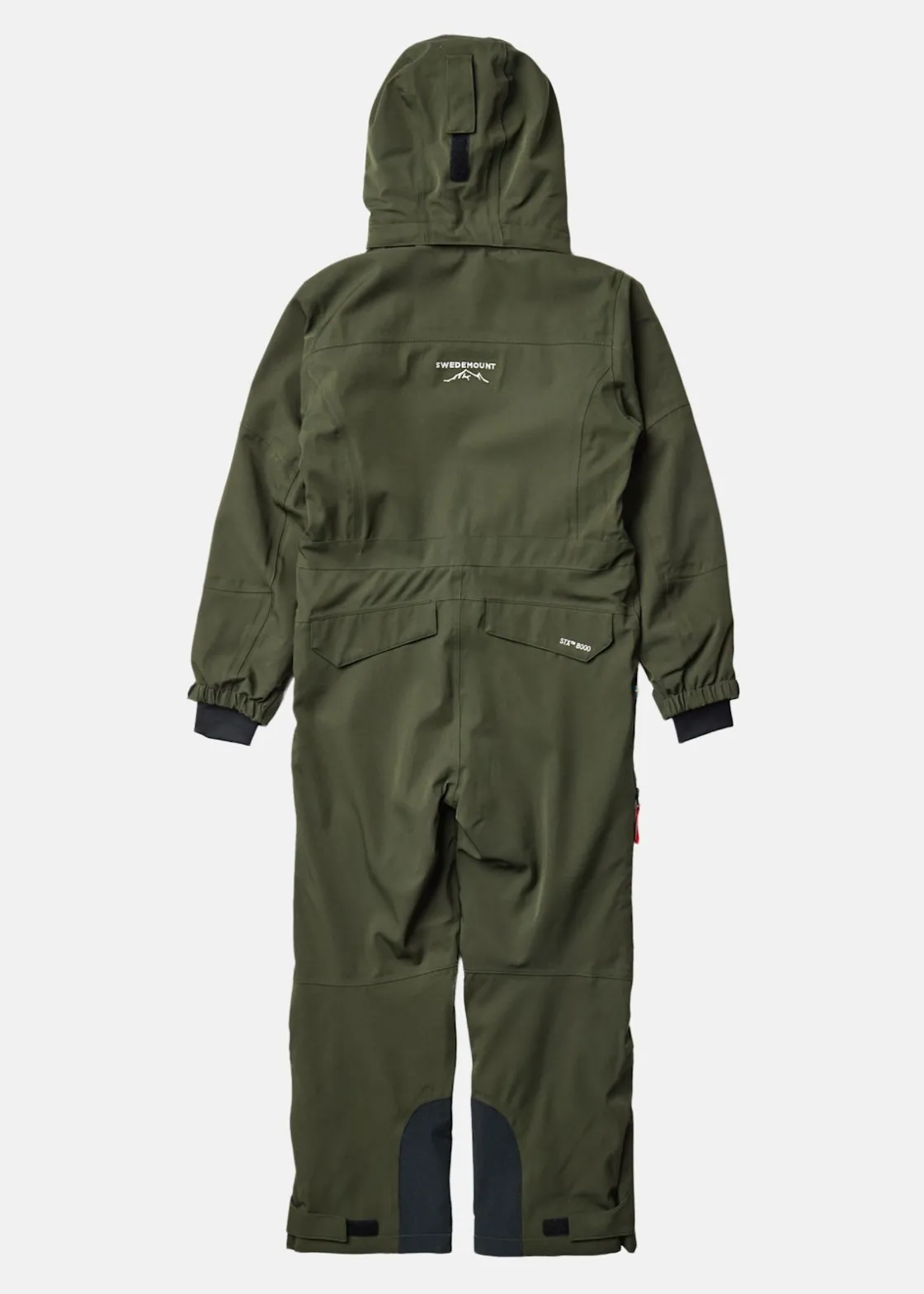 Swedemount St. Anton Skisuit JR Dk. Olive Green/Burned Orange