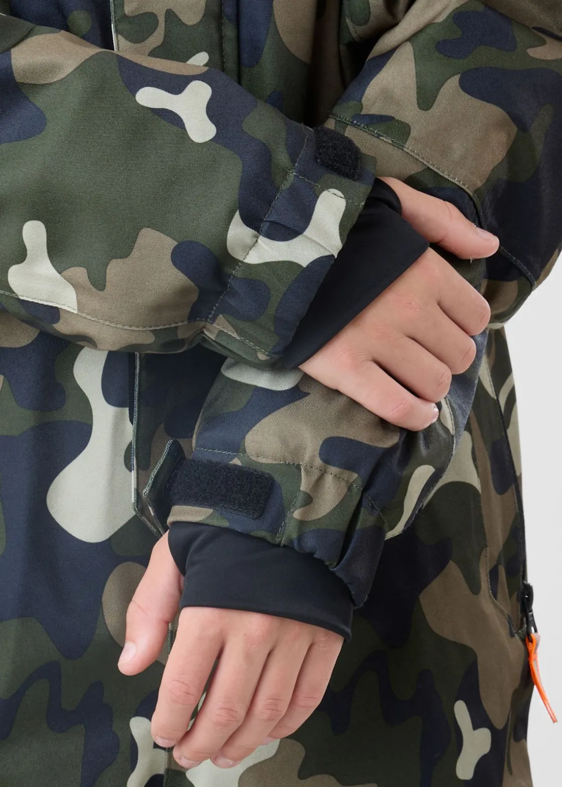 New Swedemount St. Anton Skisuit JR Green Camouflage/Black