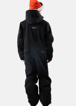 Clearance Swedemount St. Anton Skisuit JR Black/Orange