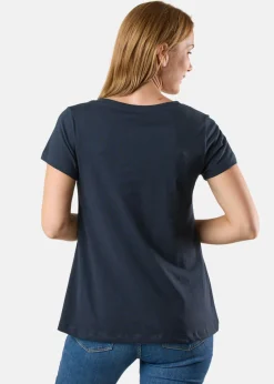 Outlet Saint Vincent St Tropez Tee W Navy