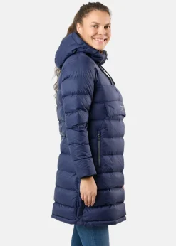 Outlet Swedemount Östersund Down Anorak Long W Dk. Navy/Dk. Navy