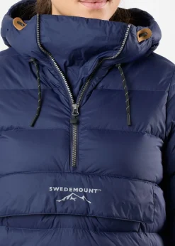 Outlet Swedemount Östersund Down Anorak Long W Dk. Navy/Dk. Navy