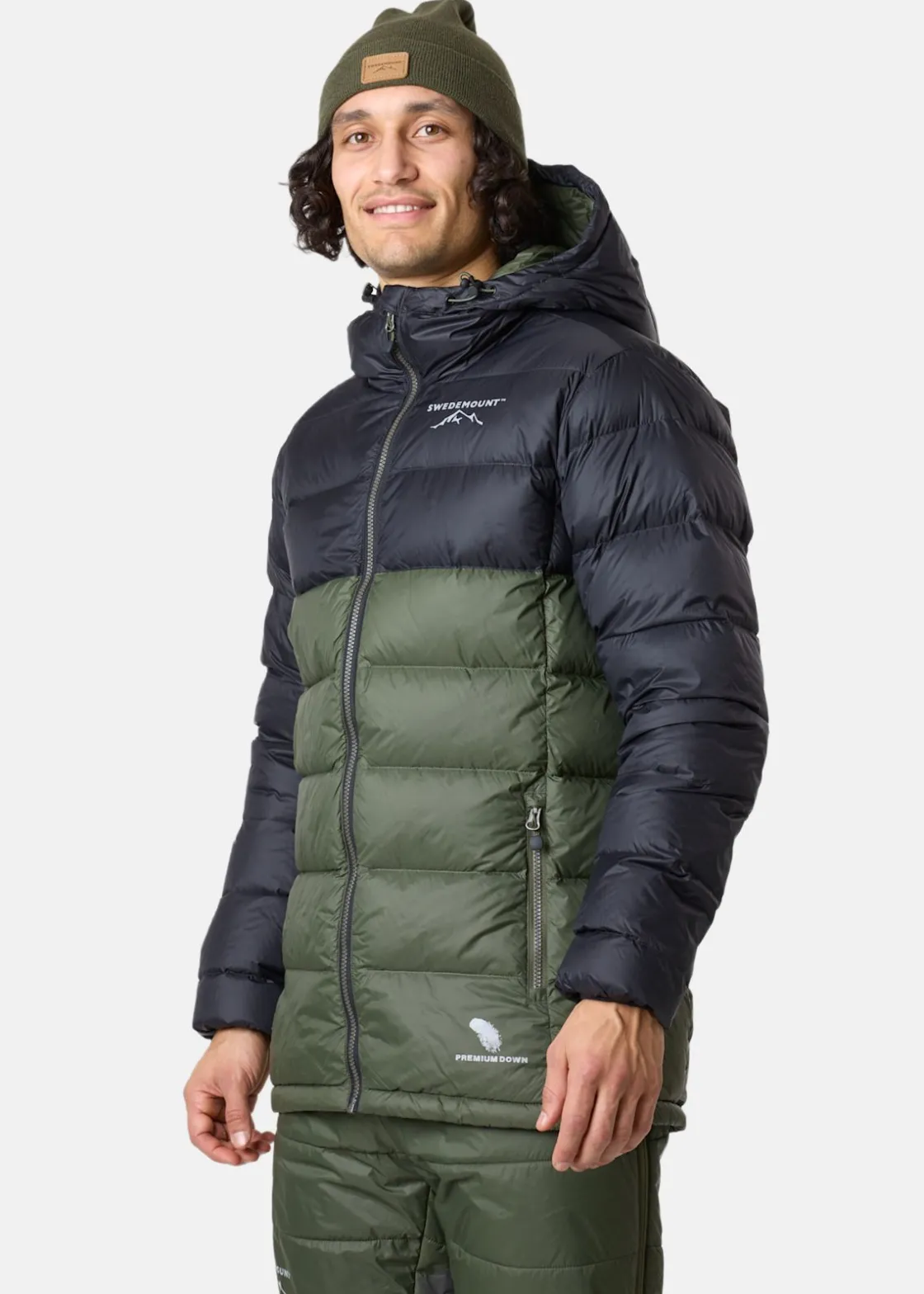 New Swedemount Östersund Down Jacket 2.0 Black/Olive