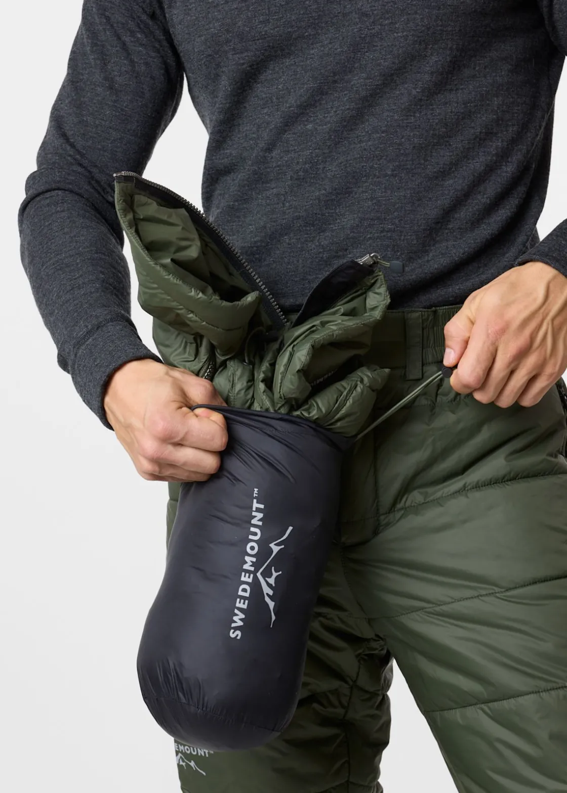 New Swedemount Östersund Down Jacket 2.0 Black/Olive