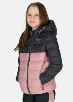 New Swedemount Östersund Down Jacket 2.0 JR Charcoal/Dusty Rose