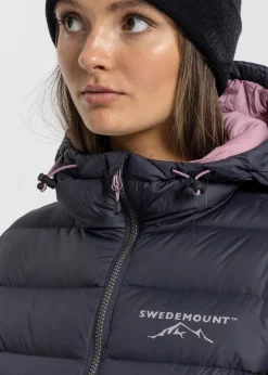 Hot Swedemount Östersund Down Jacket 2.0 W Charcoal/Dusty Rose