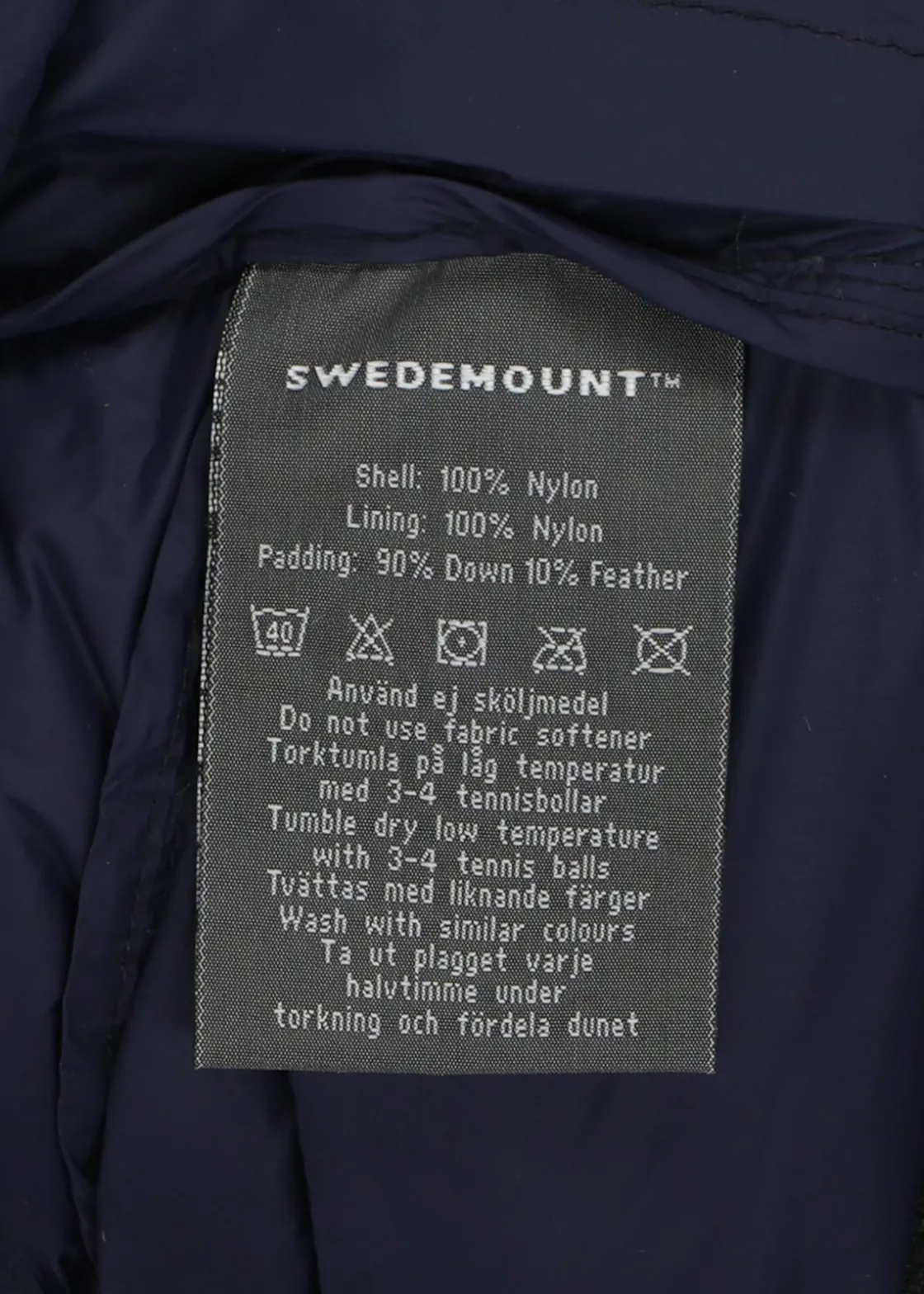 Discount Swedemount Östersund Down Shorts 2.0 Dk. Navy/Dk. Navy
