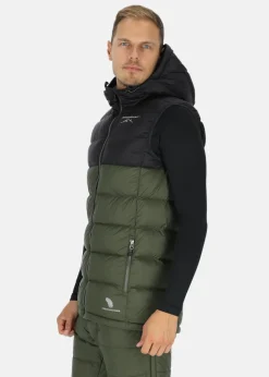 Swedemount Östersund Down Vest Black/Olive