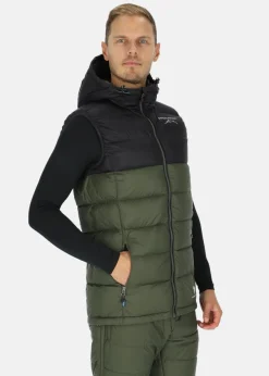 Swedemount Östersund Down Vest Black/Olive