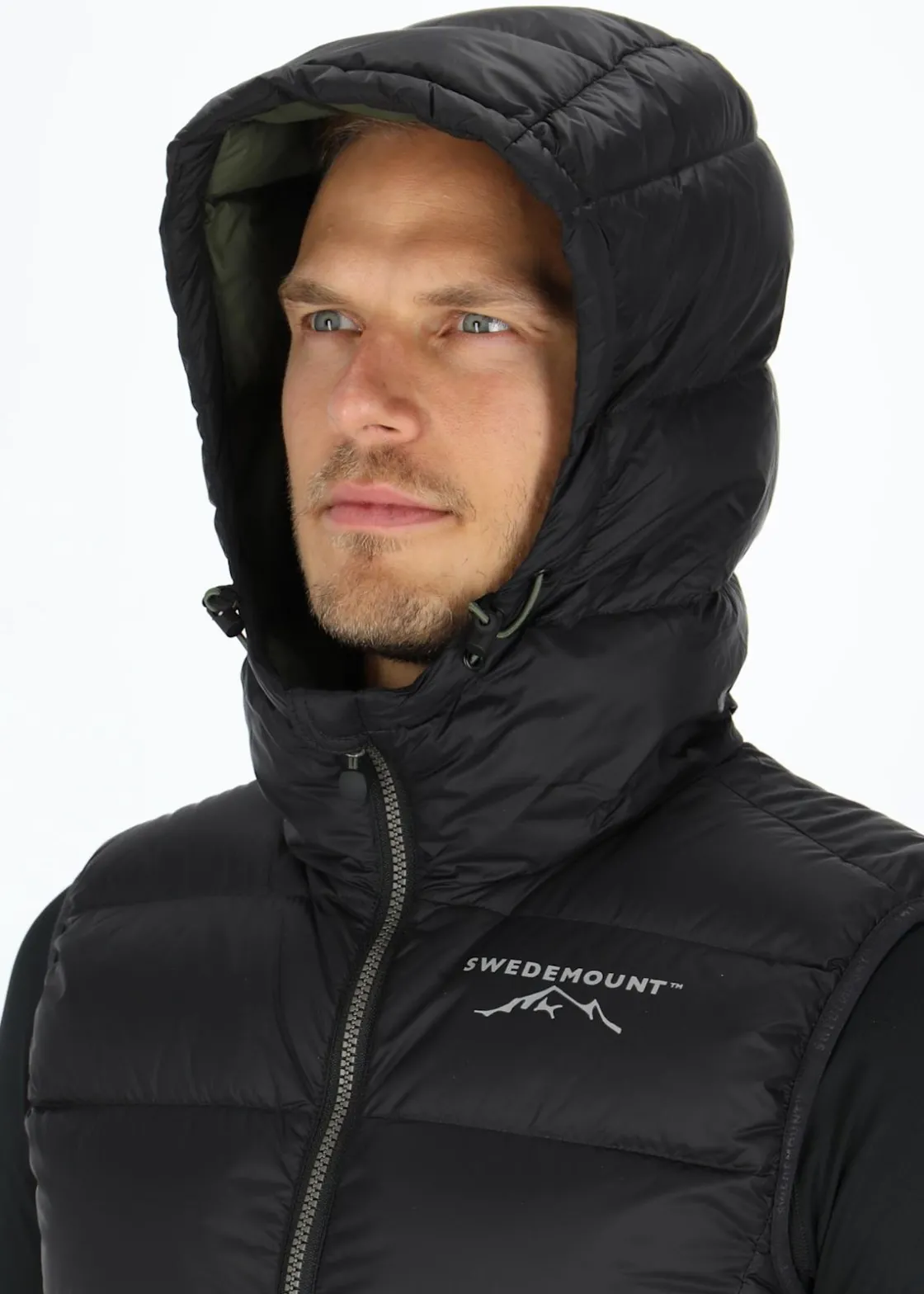 Swedemount Östersund Down Vest Black/Olive