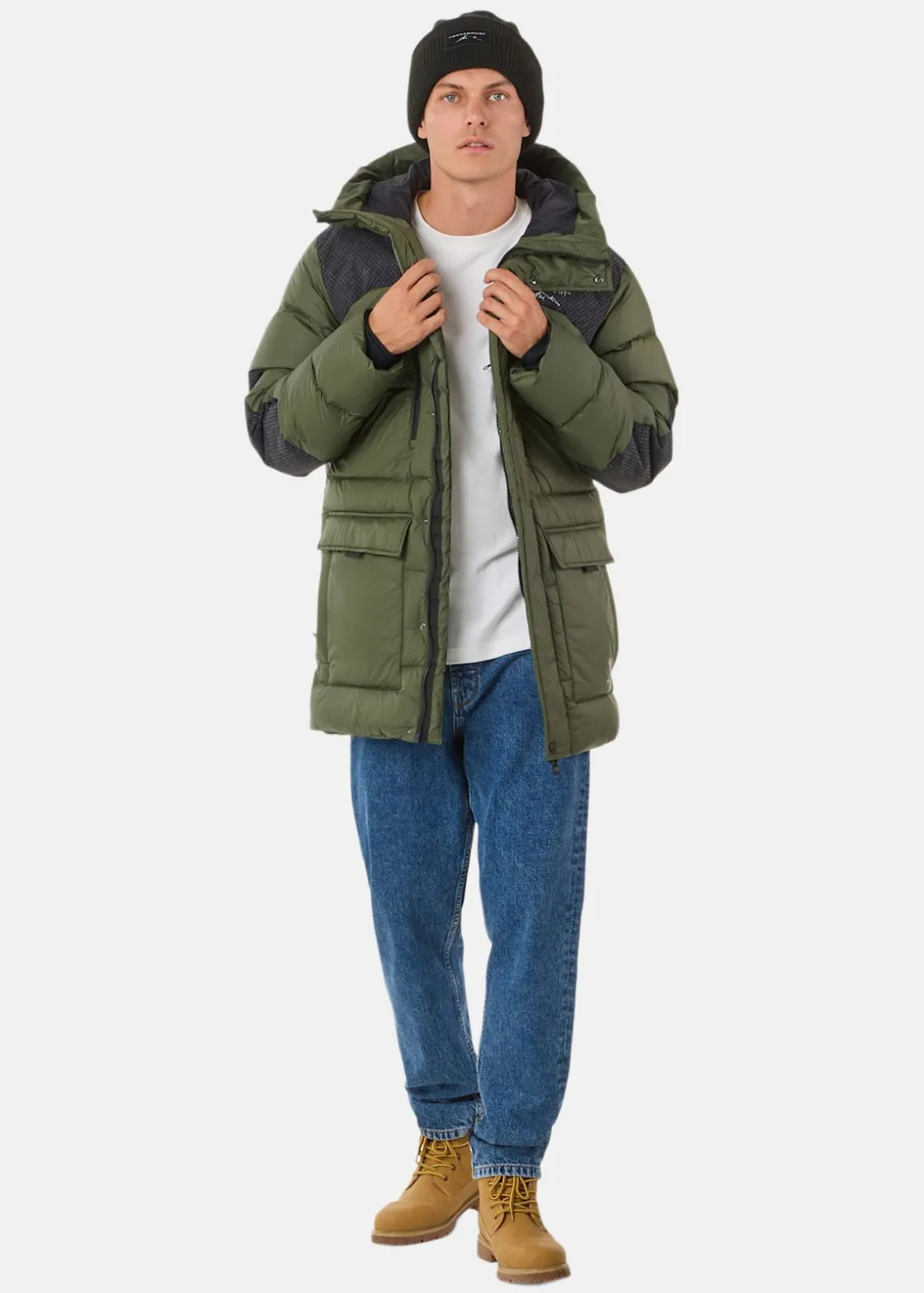 Clearance Swedemount Östersund Expedition Down Parka Green