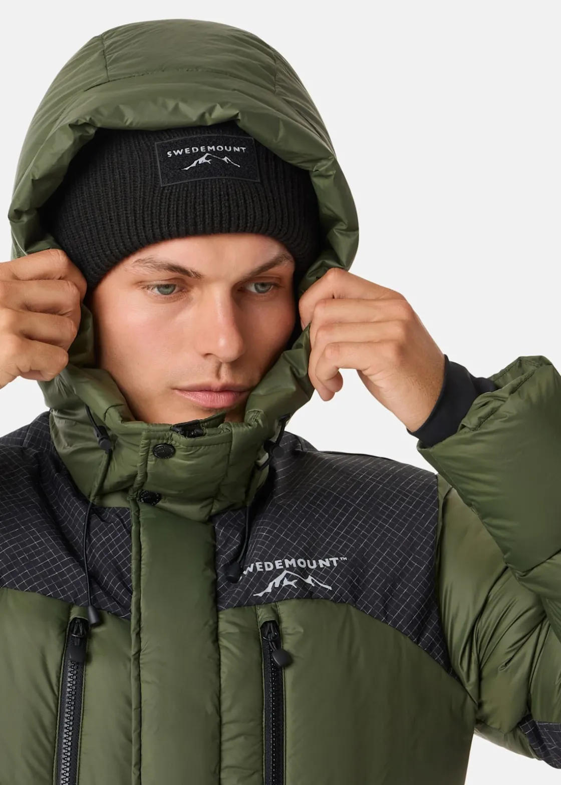 Clearance Swedemount Östersund Expedition Down Parka Green