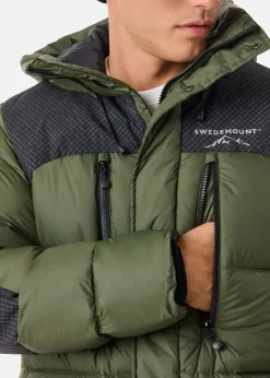 Clearance Swedemount Östersund Expedition Down Parka Green