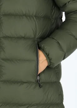 Discount Swedemount Östersund Long Down Coat Olive/Black