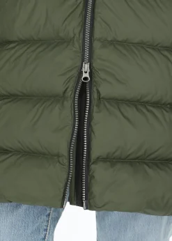 Discount Swedemount Östersund Long Down Coat Olive/Black