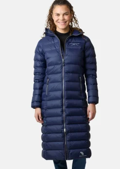 Swedemount Östersund Long Down Coat W Dk. Navy/Dk. Navy
