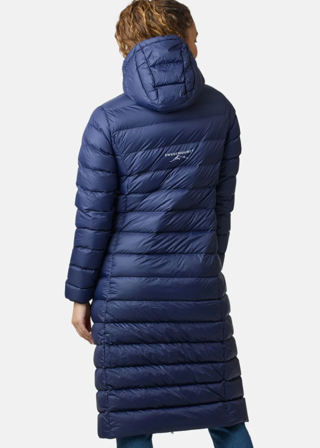Swedemount Östersund Long Down Coat W Dk. Navy/Dk. Navy