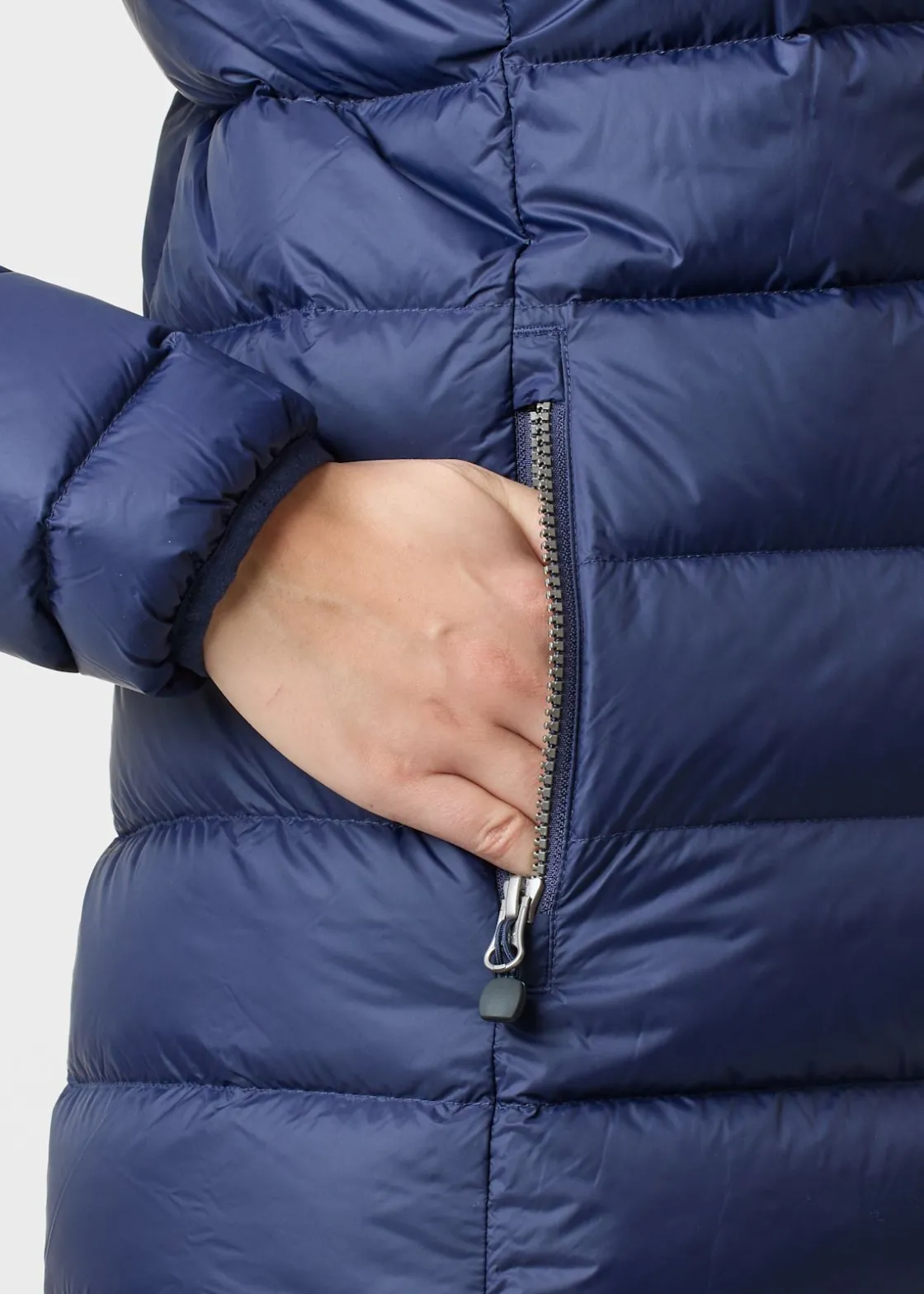 Swedemount Östersund Long Down Coat W Dk. Navy/Dk. Navy