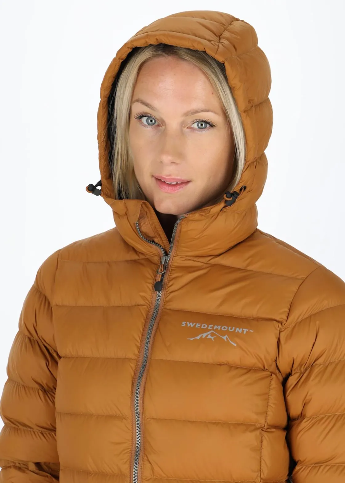 Sale Swedemount Östersund Long Down Coat W Almond/Black