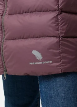 Hot Swedemount Östersund Long Down Coat W Dk. Mauve