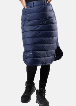 Hot Swedemount Östersund Long Down Skirt W Dk. Navy/Dk. Navy