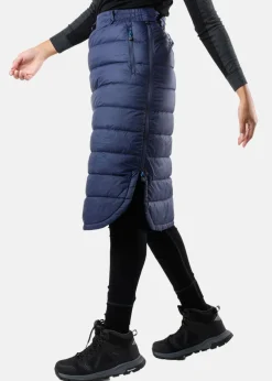 Swedemount Östersund Long Down Skirt W Dk. Navy/Blue