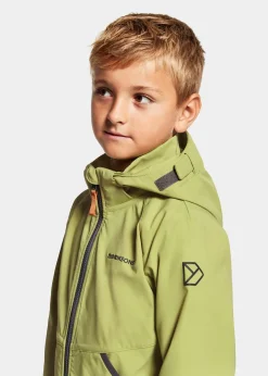 Clearance Didriksons STIGEN KDS JACKET 2 Fern Green