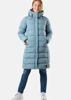 Outlet X-trail Stockholm Coat W Dk Seaweed Green