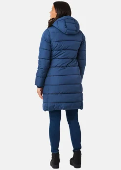 New X-trail Stockholm Coat W Steel Blue