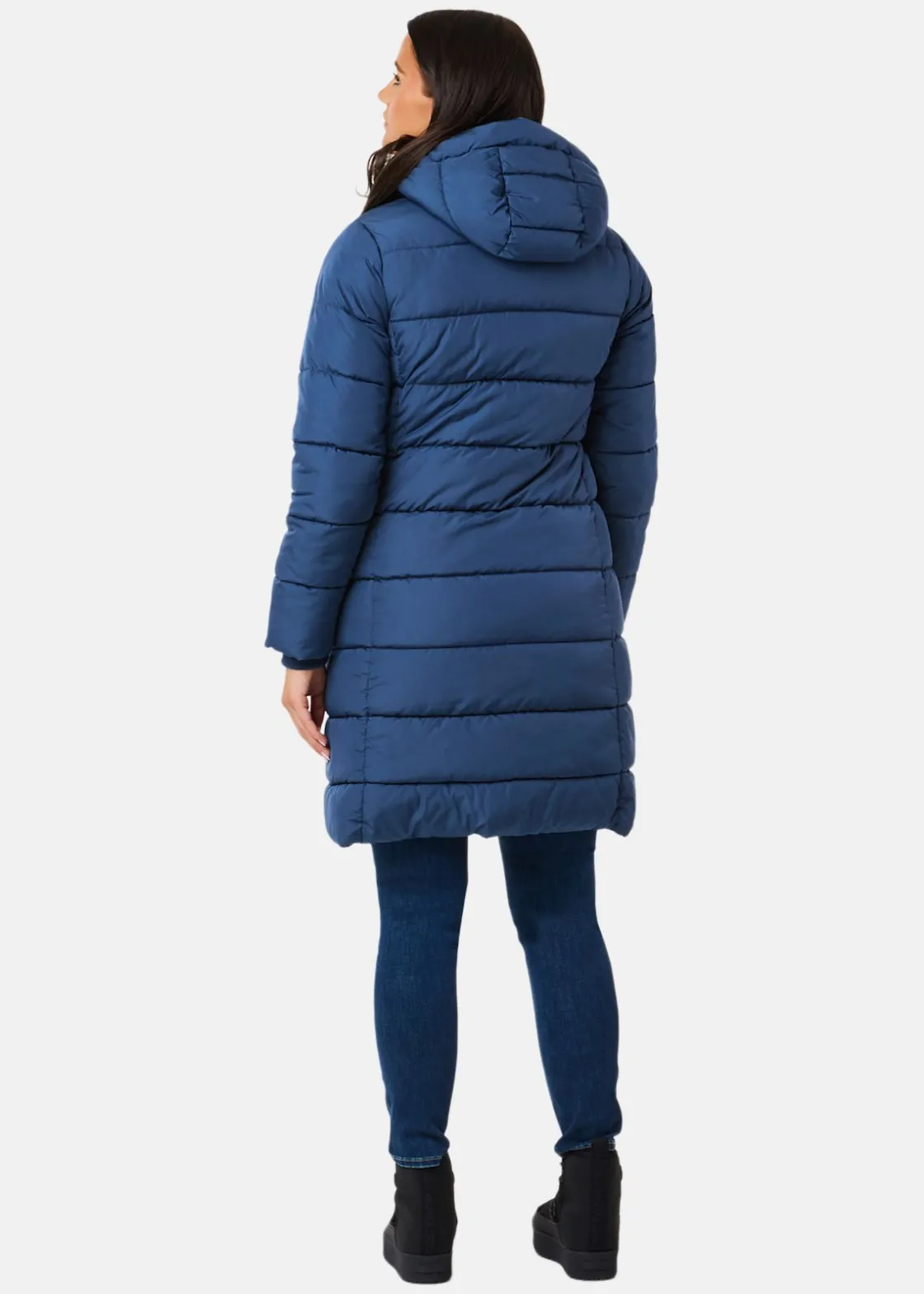 New X-trail Stockholm Coat W Steel Blue