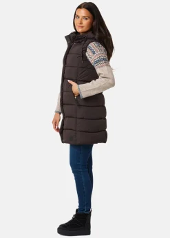 Discount X-trail Stockholm Vest W Dark Brown