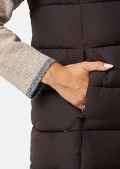 Discount X-trail Stockholm Vest W Dark Brown