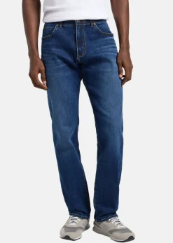 Outlet Lee STRAIGHT_FIT_XM MIDMOOR MEDIUM DENIM