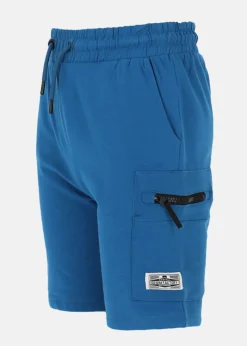 Clearance Denim Factory Street Cargo Shorts JR Blue