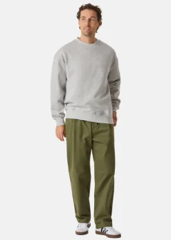 Online Streetworld Classic Crewneck L Grey Mel