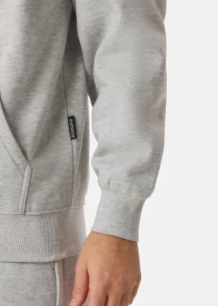 Discount Streetworld Classic Zip Hoodie L Grey Mel