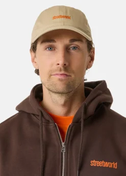 Sale Streetworld Dad Cap Khaki