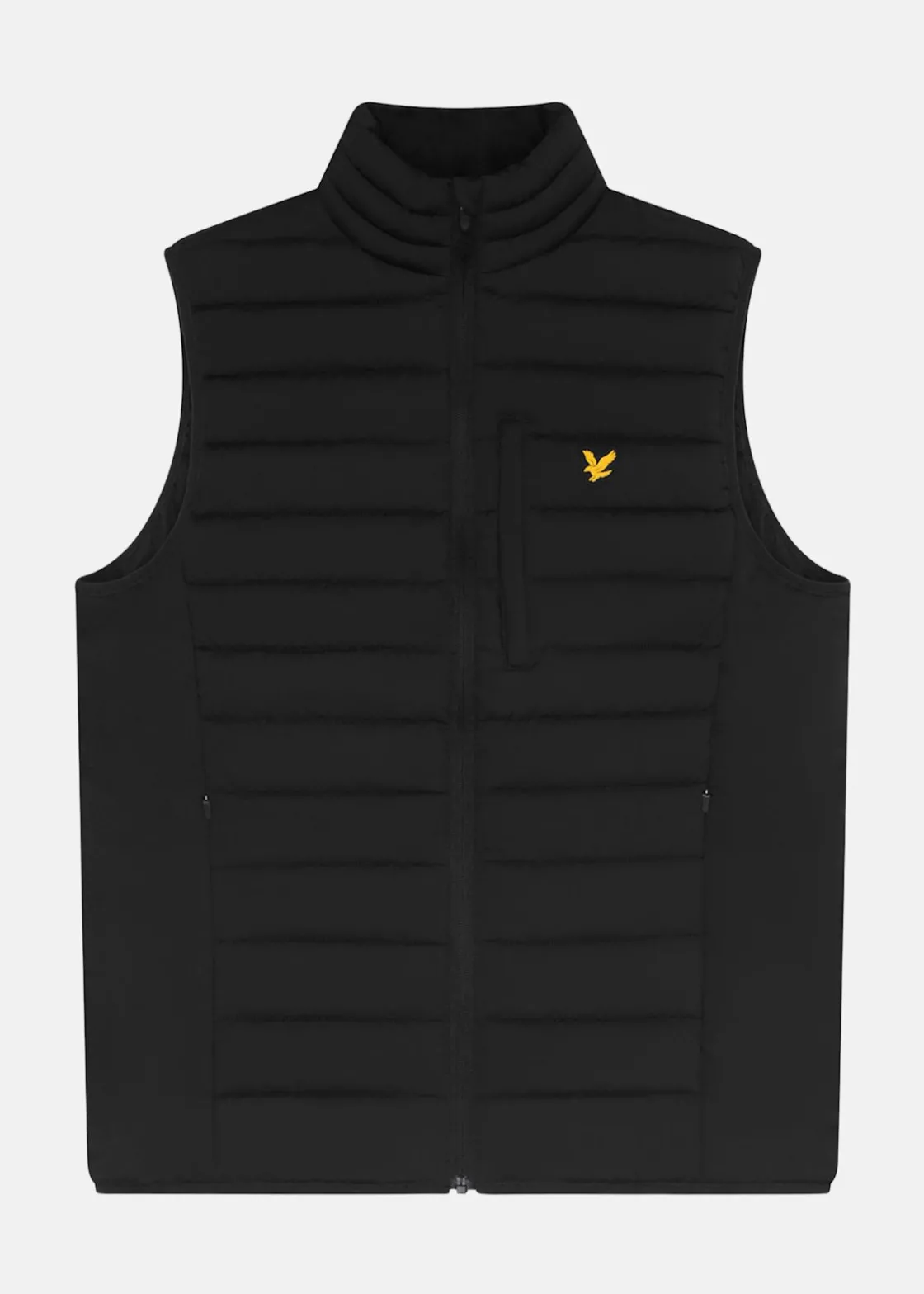 Online Lyle&scott Stretch Lightweight Quilted Gi Jet Black