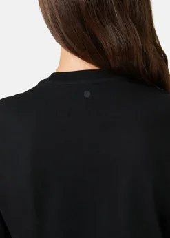 Best Björn Borg STUDIO OVERSIZED CROPPED T-SHI BLACK BEAUTY