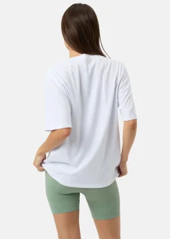 Outlet Björn Borg STUDIO OVERSIZED T-SHIRT BRILLIANT WHITE