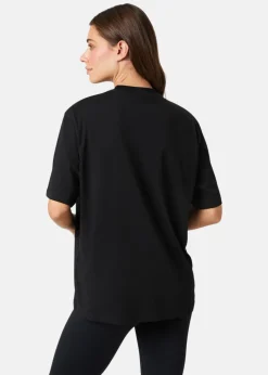 Clearance Björn Borg STUDIO OVERSIZED T-SHIRT BLACK BEAUTY